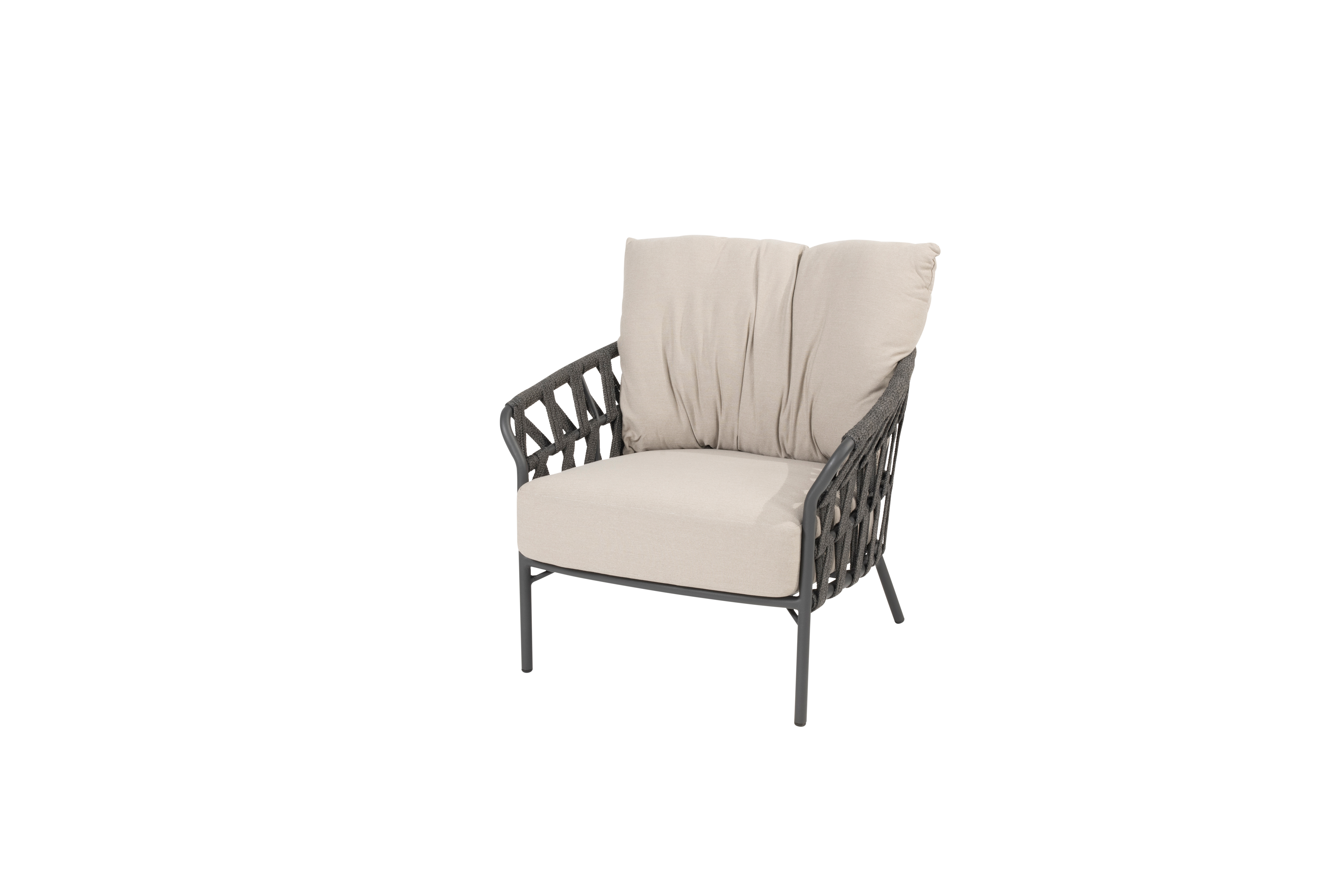  Taste Albareto Living Chair With Cushion - Antracite